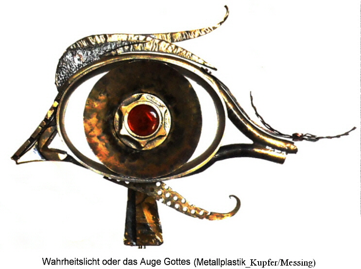 Wahrheitslicht oder das Auge Gottes m. Schrift