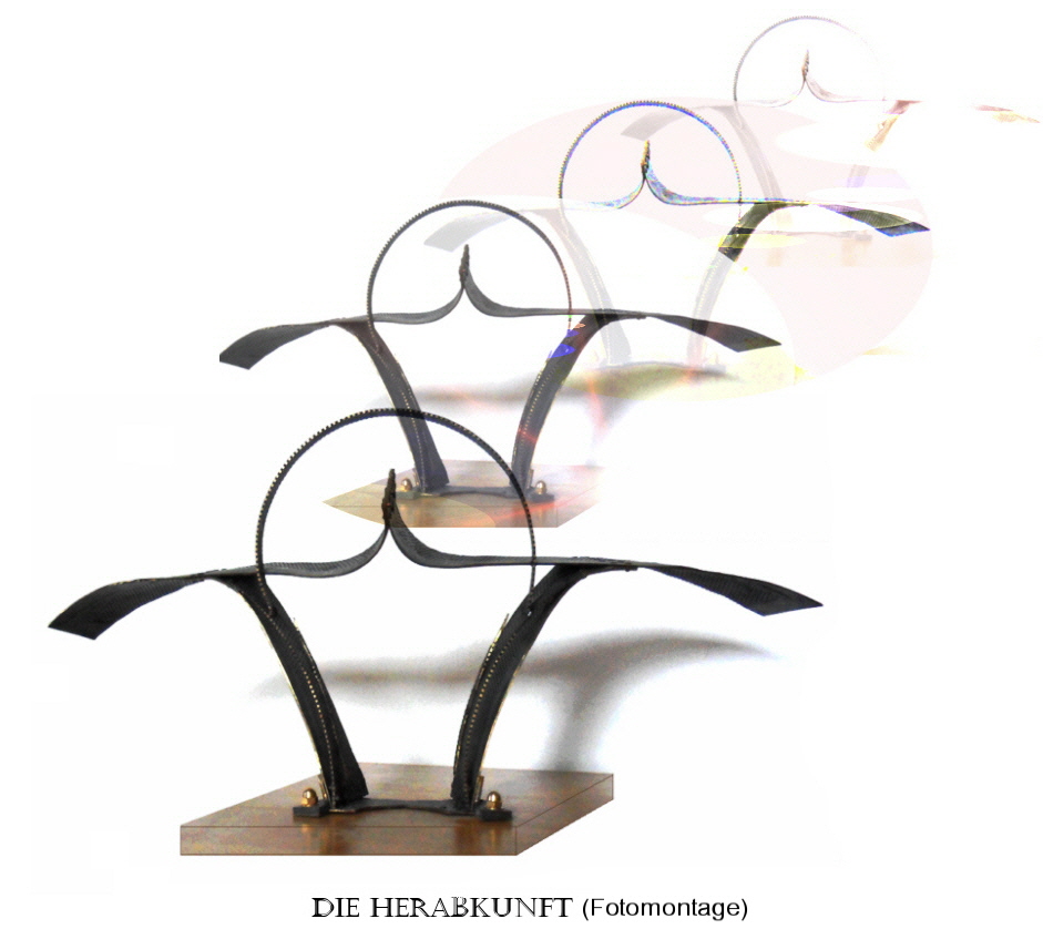 Die Herabkunft (Fotomontage)