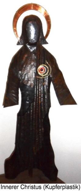 Innerer Christus neu 1 (Kupferplastik) m