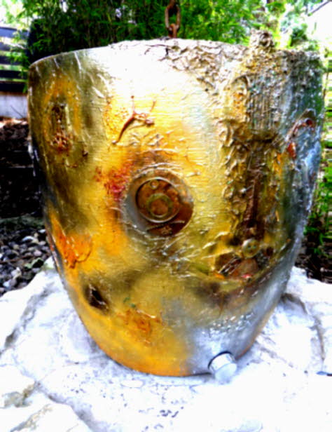 Regentonne 'Transformiertes Gef' (-1)